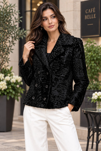 Women black broadtail - black,