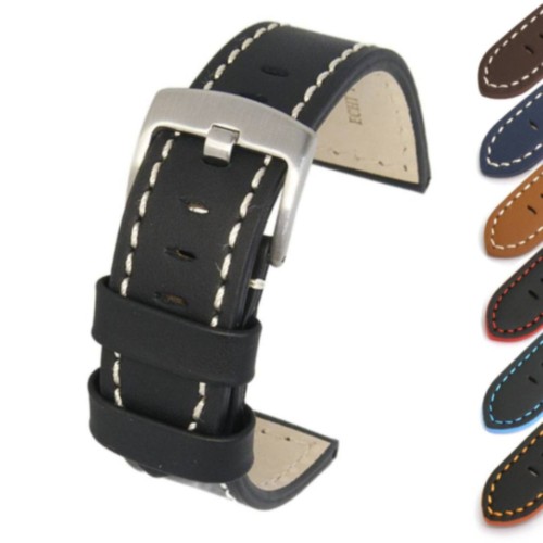 Genuine leather watch strap - genuine,