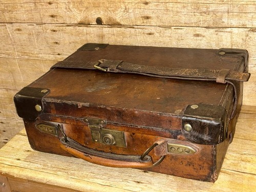 Vintage gale brown leather - vintage, e.gale