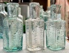 x3 1890’s Victorian Bottles