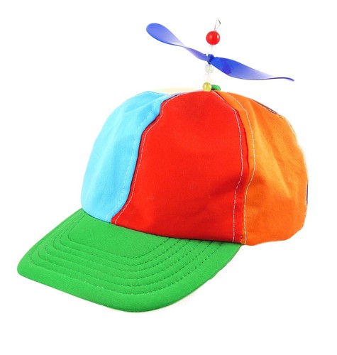 Adult helicopter clown hat - adult,