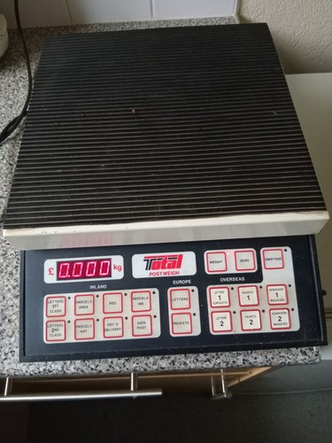Post office weighing scales - office,