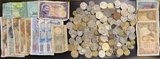 **JOB LOT** **WORLD COINS & BANKNOTES** *UK,ISLE OF MAN,USA,AUSTRALIA,GIBRALTAR*