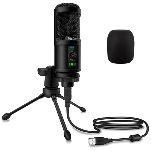 Veetop usb microphone metal - microphone,