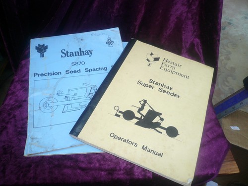 Stanhay seeding drill - stanhay,