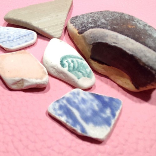 Sea pottery piece authentic - piece,