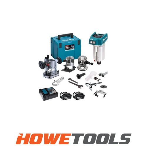 Makita drt50rtjx2 18v router - makita,