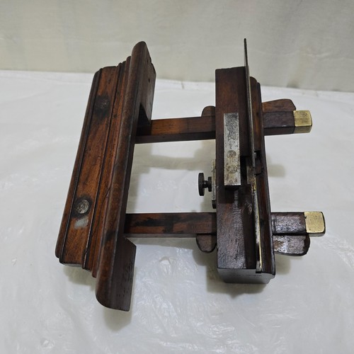 Vintage wooden plough plane - vintage,