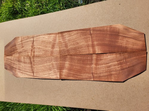 Swirl mahogany veneer 9 - mahogany,