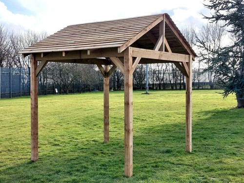 Timber wooden garden frame kit - timber,