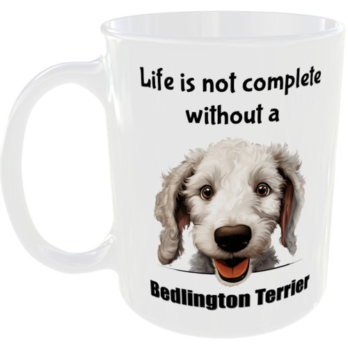 Bedlington terrier mug dog - bedlington,
