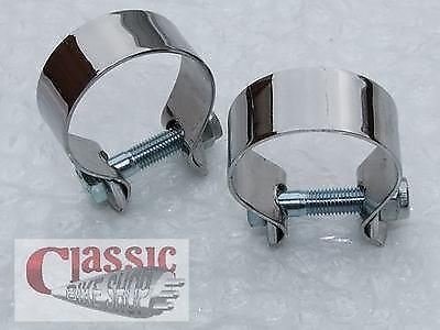 42mm exhaust clamps - 1, bsa