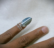 925 Sterling Silver Fingernail