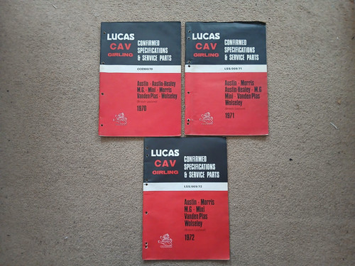 Lucas specifications service - lucas,