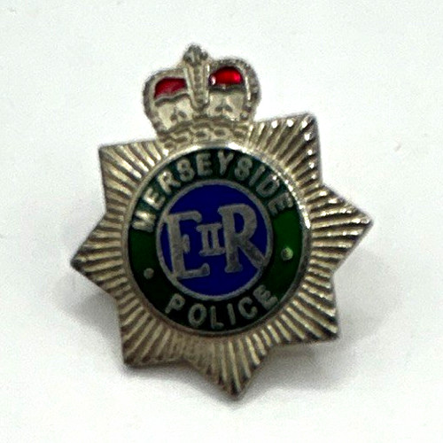 Jersey side police enamel - police,