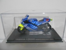 Deagostini 1/24 Yamaha YZR500 Shinya Nakano 2001 Motorcycle with show case