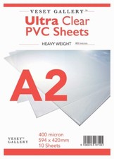 A2 Clear PVC / Heavy Acetate