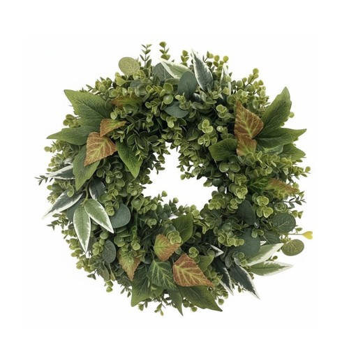Eucalyptus wreath hanging - eucalyptus,