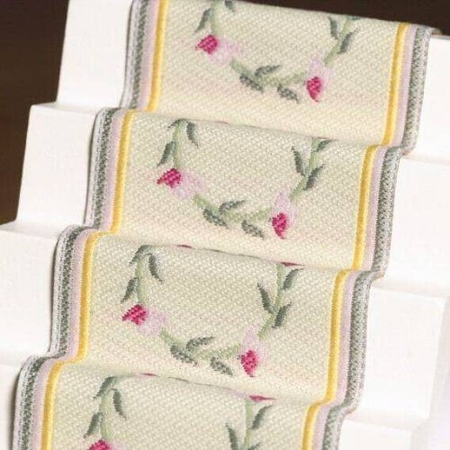 Pink rose stair - rose, dolls