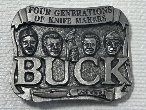 Buck knives belt buckle - belt,