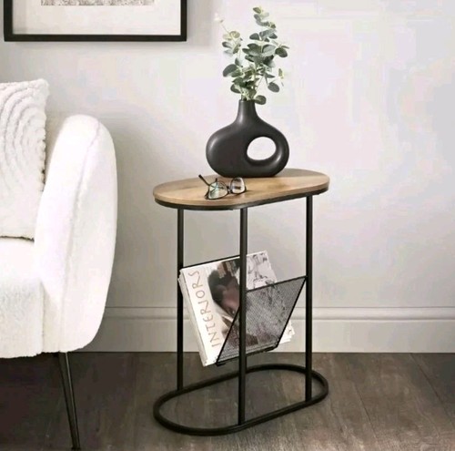 Magazine rack side table stand - rack,