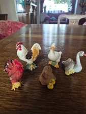 Toy Set of Birds On The Farm