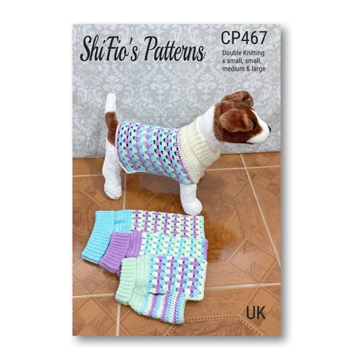 Crochet pattern for dog coat - crochet,