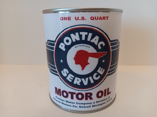 Vintage pontiac motor oil - vintage,