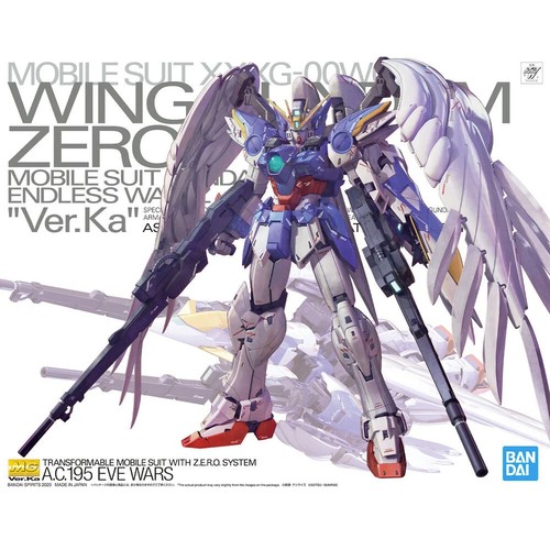 Bandai wing gundam zero - bandai, mg