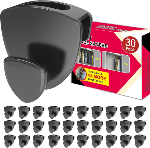 Hangers space saving 30pcs - hangers,