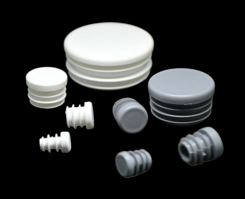 Round end caps plastic - end,