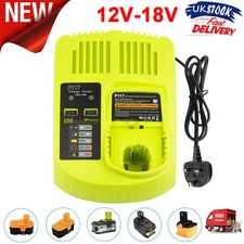 Fast Charger For Ryobi For One+ Plus P108 Li-ion Battery P117 P105 P102 12V/18V 