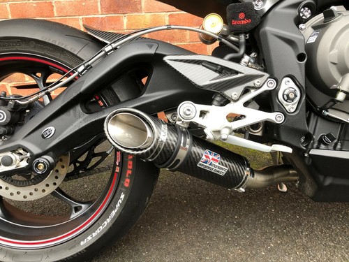 Street triple 765 - triple, exhaust