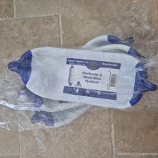 Majoni Boat Fenders Set of 3 15x58cm Starfender 2 White - Blue Fender 