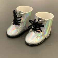 Holographic Boots Shoes Fits 18'' American Girl Luciana Vega Meet Outfit Toys