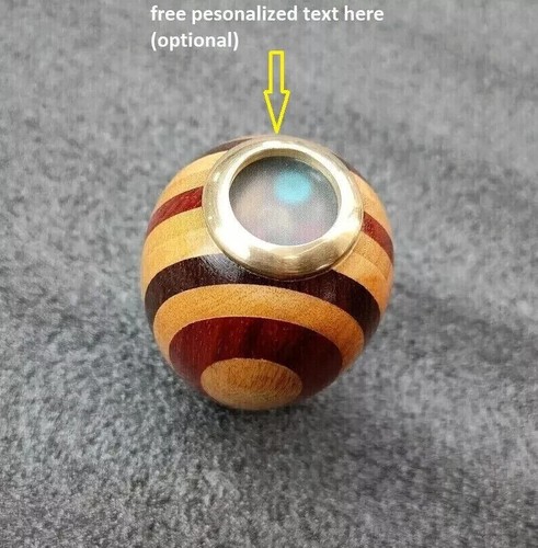 Brass wood and egg - brass,
