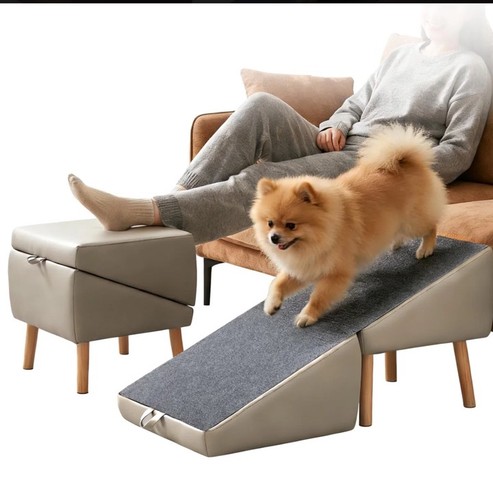 Folding split ottoman dog - folding,