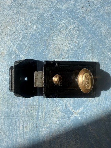 Vintage yale door rim lock - vintage,