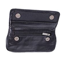 Leather Tobacco Pouch Black