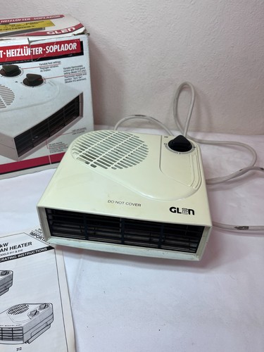Glenn vintage fan heater - fan, in
