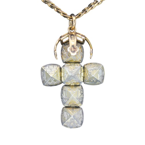 Gold masonic pendant silver - gold,