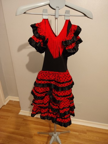Spanish flamenco dress age 9 - spanish,