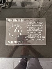 MANCHESTER UNITED MUNICH CLOCK