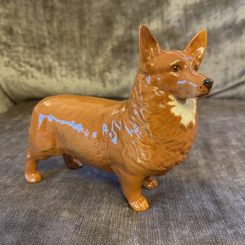 Beswick corgi dog standing - standing, by