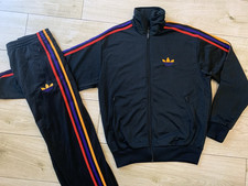 Mens 2009 ADIDAS FIREBIRD Rasta TRACKSUIT (M-L)