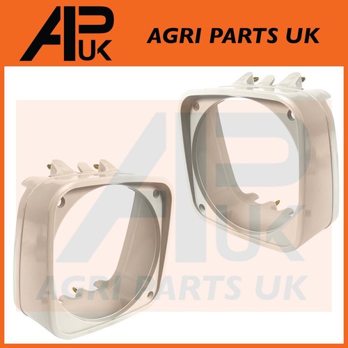 Pair headlight headlamp cowls - headlamp,