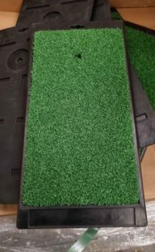 Winter golf fairway - winter, mat