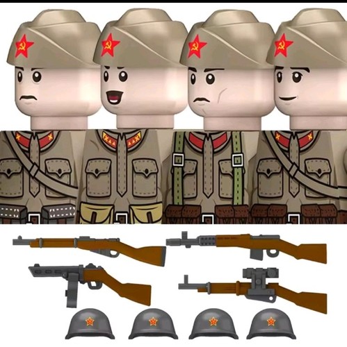 Custom lego ww2 - lego, soldier