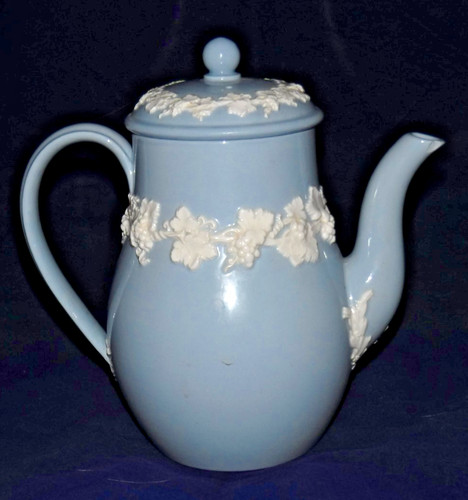 Wedgwood queensware coffee pot - coffee,