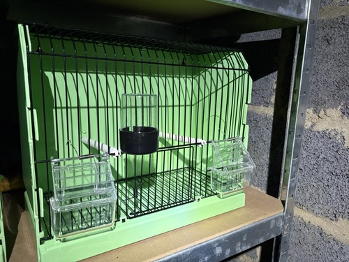 Plastic show bird - cages,
